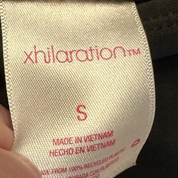 Xhilaration Women's Size Small Swimsuit - Bikini in Black and Pink - Picture 3 of 5